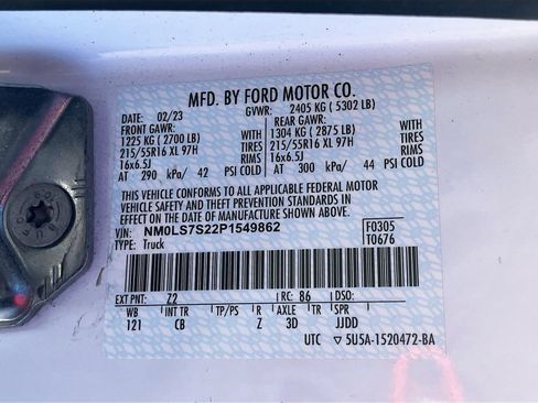 Used 2023 Ford Transit Connect XL FWD image 30
