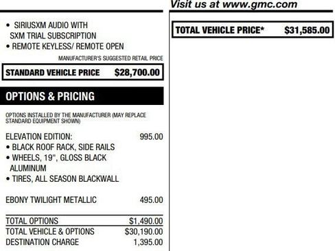 Used 2024 GMC Terrain SLE w/ Elevation Edition image 2