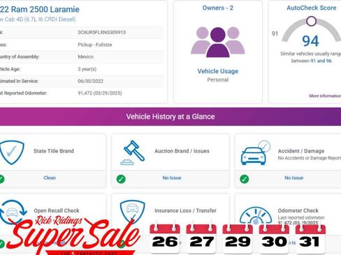 Used 2022 RAM 2500 Laramie image 5