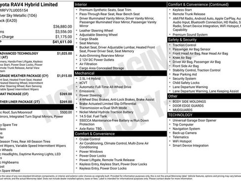 Used 2020 Toyota RAV4 Limited image 23