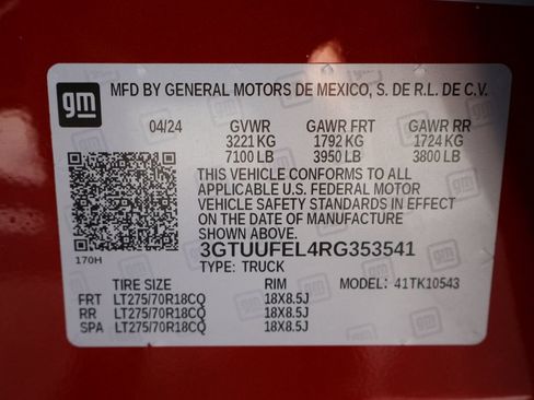 Certified 2024 GMC Sierra 1500 AT4X AWD/4WD image 41