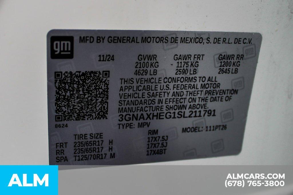 Used 2025 Chevrolet Equinox LT w/ Convenience Package II FWD image 35