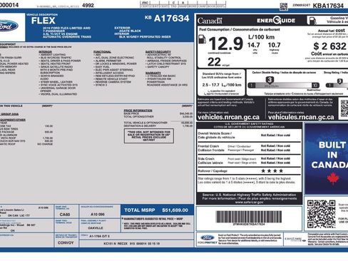 Used 2019 Ford Flex Limited w/ Limited Appearance Package AWD/4WD image 6