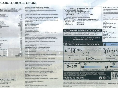 Used 2024 Rolls-Royce Ghost image 30