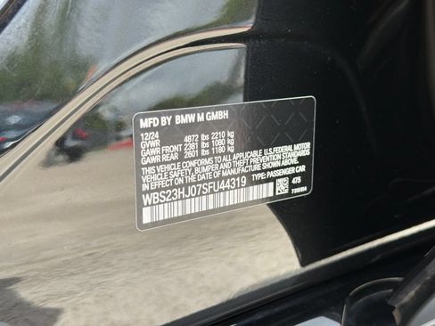 Used 2025 BMW M3 Competition w/ M Carbon Exterior Package RWD image 53