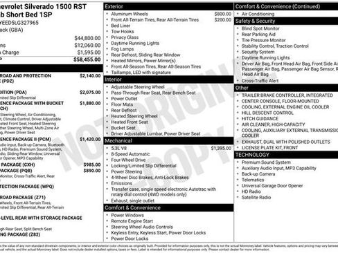 Used 2020 Chevrolet Silverado 1500 RST image 3