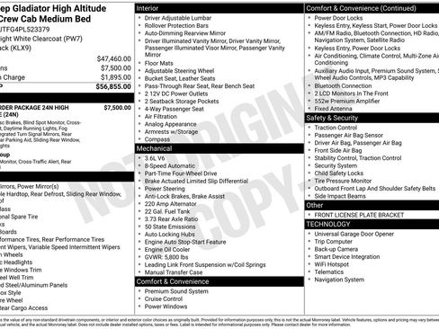 Used 2023 Jeep Gladiator Overland image 36