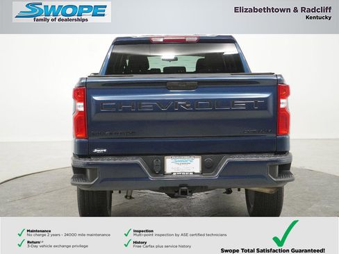 Used 2022 Chevrolet Silverado 1500 Custom w/ LPO, Dark Essentials Package image 4