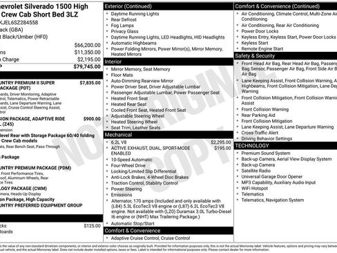 Certified 2025 Chevrolet Silverado 1500 High Country AWD/4WD image 4