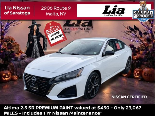 Certified 2025 Nissan Altima 2.5 SR AWD/4WD image 1