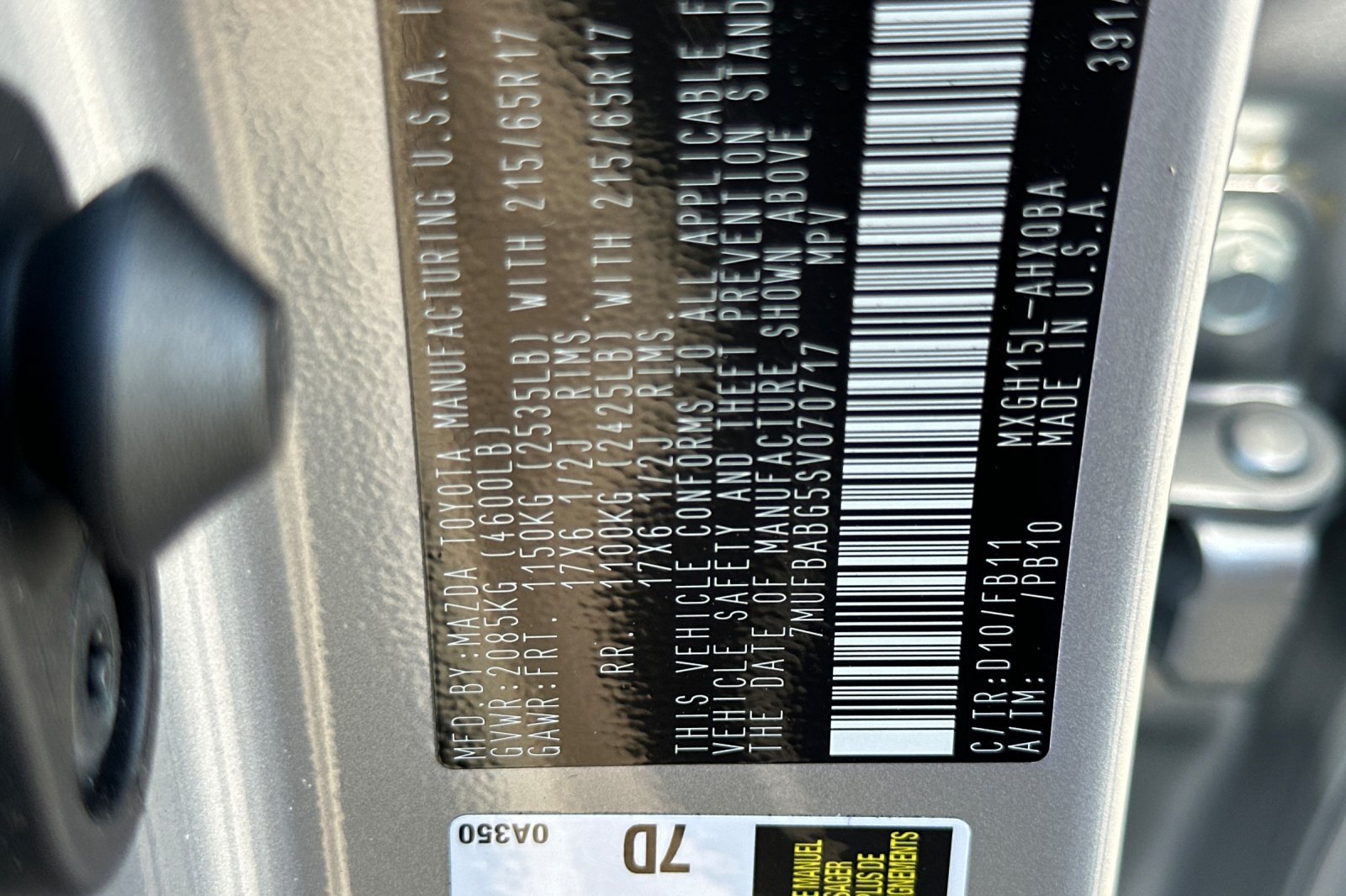 Certified 2025 Toyota Corolla Cross AWD Hybrid image 20