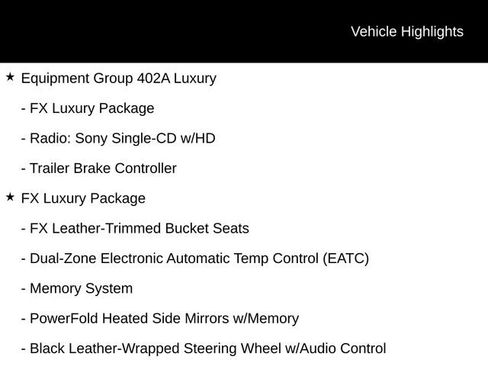 Used 2014 Ford F150 FX4 w/ Equipment Group 402A Luxury image 5