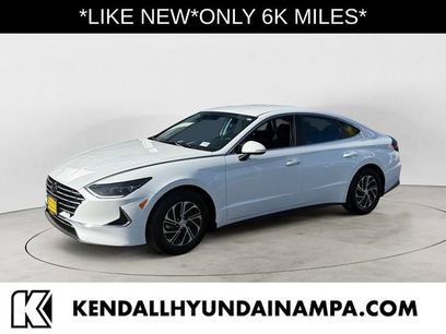 Certified 2023 Hyundai Sonata Blue w/ Cargo Package