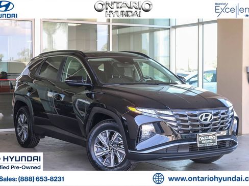 Certified 2022 Hyundai Tucson Blue AWD/4WD image 1
