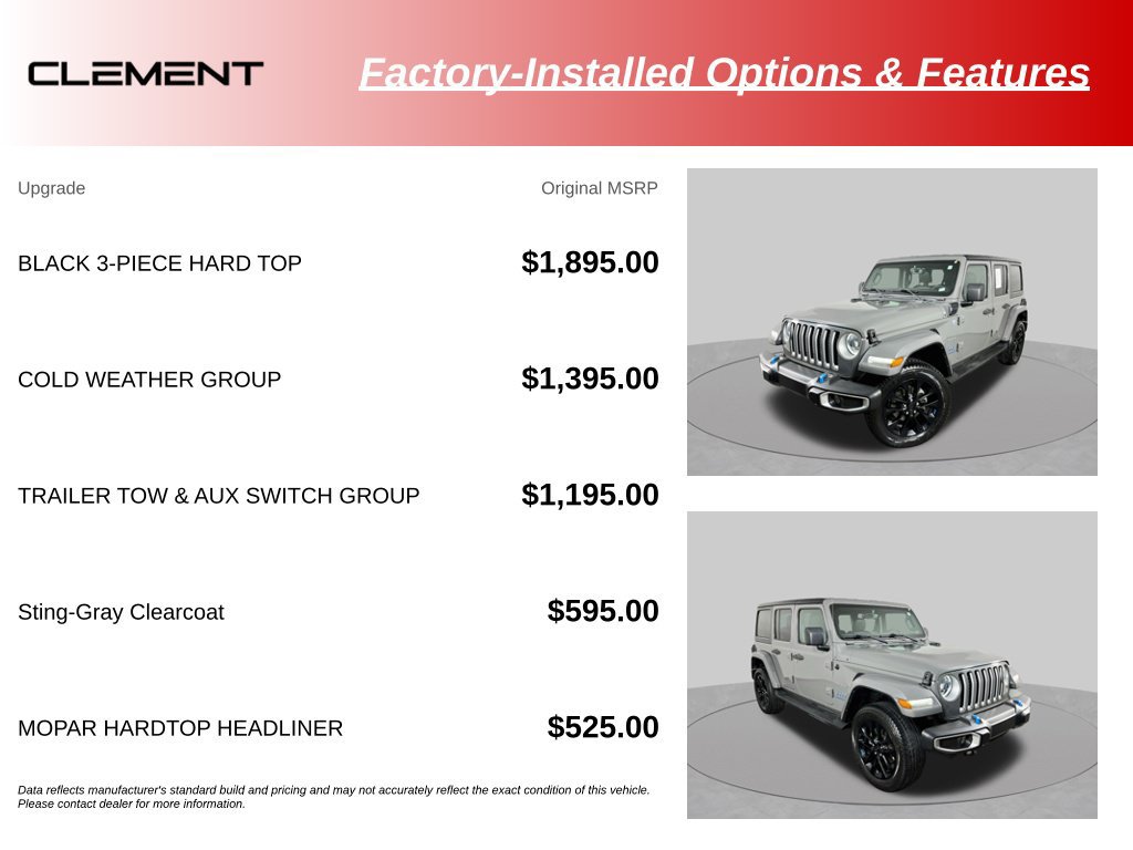 Used 2023 Jeep Wrangler Unlimited Sahara w/ Cold Weather Group AWD/4WD image 15
