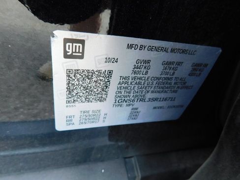 Certified 2025 Chevrolet Tahoe High Country AWD/4WD image 8