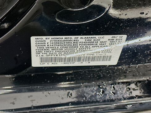 Used 2012 Honda Ridgeline RTL image 12