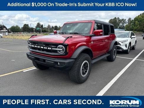Used 2021 Ford Bronco Outer Banks w/ Sasquatch Package AWD/4WD image 1