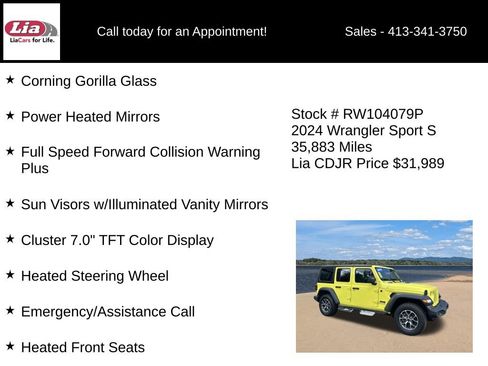 Used 2024 Jeep Wrangler Unlimited Sport AWD/4WD image 31