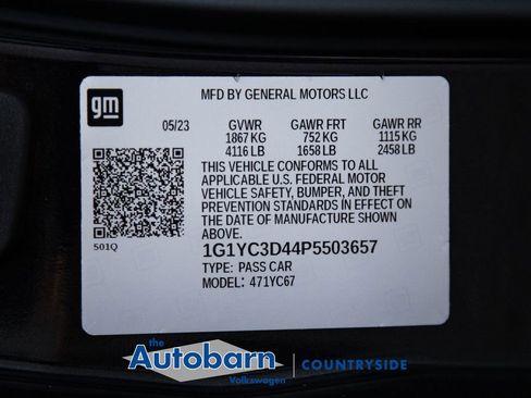 Used 2023 Chevrolet Corvette Stingray Premium Conv RWD image 57