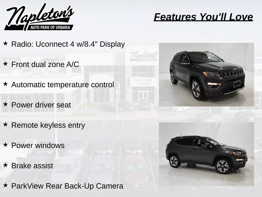 Used 2021 Jeep Compass Limited AWD/4WD image 7