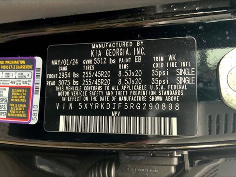 Used 2024 Kia Sorento SX image 35