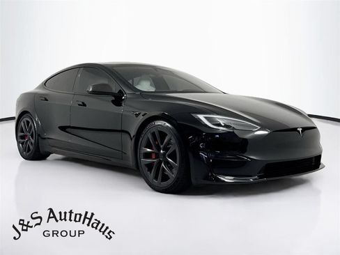 Used 2023 Tesla Model S Plaid AWD/4WD image 1