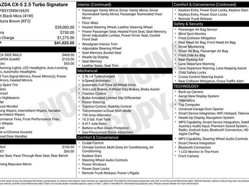 Certified 2022 MAZDA CX-5 Signature AWD/4WD image 22