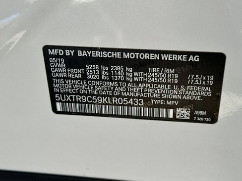 Used 2019 BMW X3 xDrive30i w/ Convenience Package AWD/4WD image 30