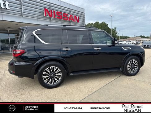 Certified 2024 Nissan Armada SL w/ Midnight Edition Package RWD image 8