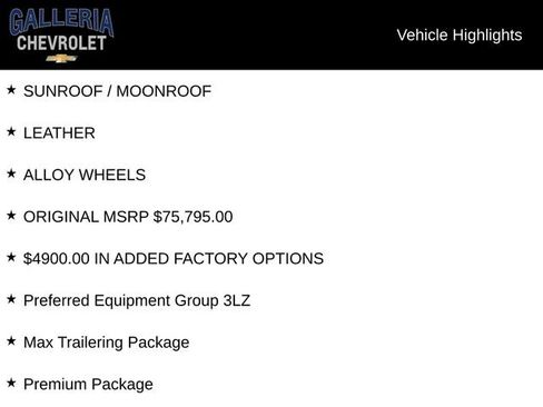 Used 2021 Chevrolet Tahoe High Country w/ Premium Package image 5