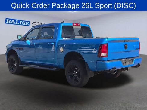 Used 2018 RAM 1500 Sport w/ Hydro Blue Sport Package AWD/4WD image 5