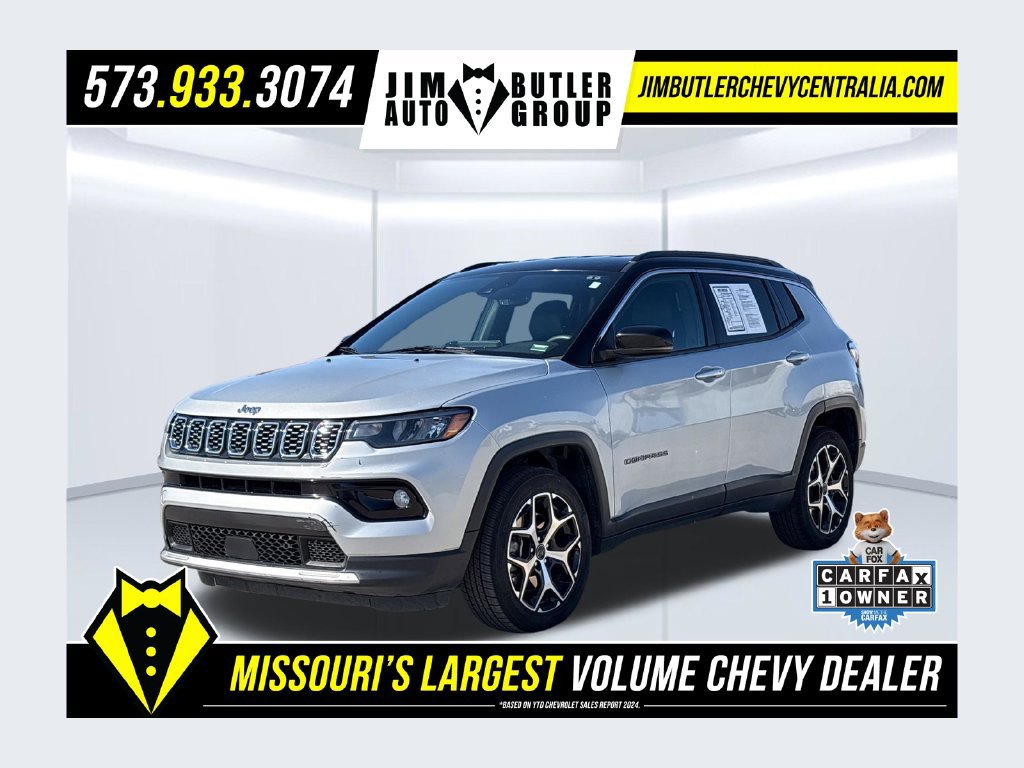 Used 2025 Jeep Compass Limited AWD/4WD 360° Tour