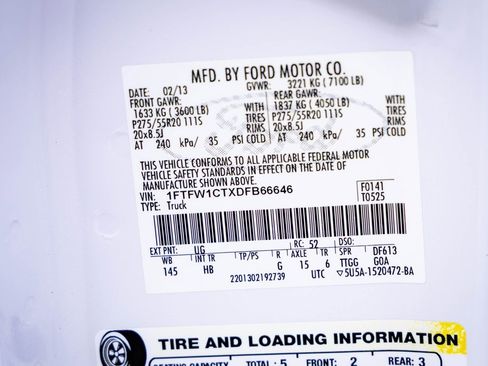 Used 2013 Ford F150 Lariat w/ Luxury Equipment Group image 40