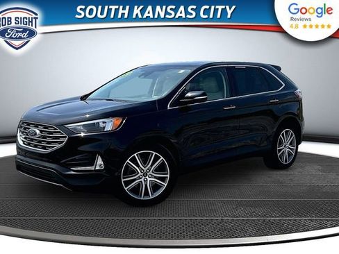 Used 2023 Ford Edge Titanium w/ Class II Trailer Tow Package AWD/4WD image 1
