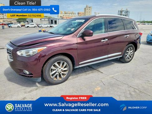 Used 2013 INFINITI JX35 FWD w/ Premium Pkg image 1