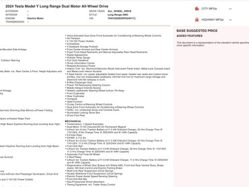 Used 2024 Tesla Model Y Long Range image 3