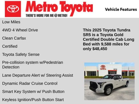 Certified 2025 Toyota Tundra SR5 AWD/4WD image 6