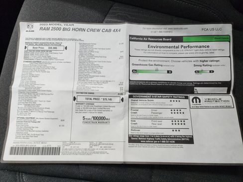 Used 2023 RAM 2500 Big Horn w/ Level 1 Equipment Group image 43