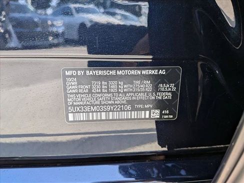 Used 2025 BMW X7 M60i w/ Executive Package AWD/4WD image 27