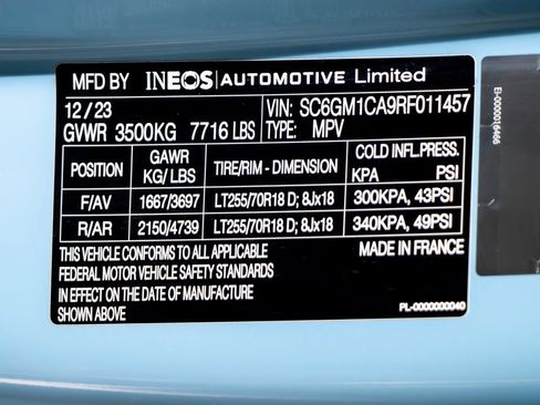 Used 2024 INEOS Grenadier image 23