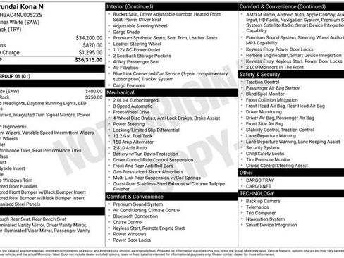 Used 2022 Hyundai Kona N image 26