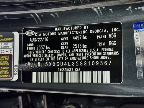Used 2016 Kia Optima EX w/ Premium Package FWD image 35
