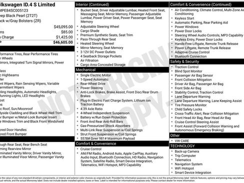 Certified 2025 Volkswagen ID.4 S Limited RWD image 21
