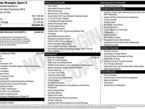 Used 2023 Jeep Wrangler Sport S image 11