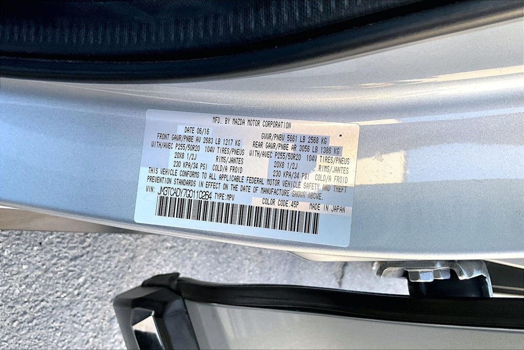 Used 2016 MAZDA CX-9 Grand Touring FWD image 17