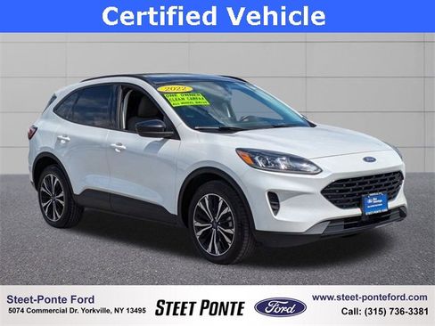 Certified 2022 Ford Escape SE w/ SE Sport Appearance Package image 1