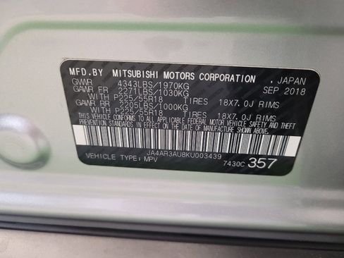 Used 2019 Mitsubishi Outlander Sport SE image 33