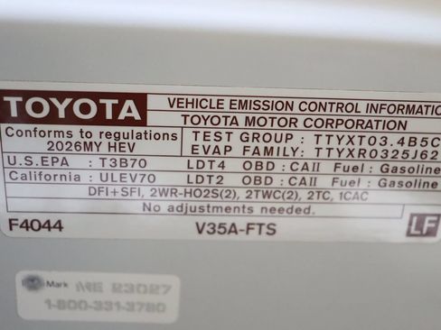 Used 2026 Toyota Tundra 1794 Edition AWD/4WD image 81
