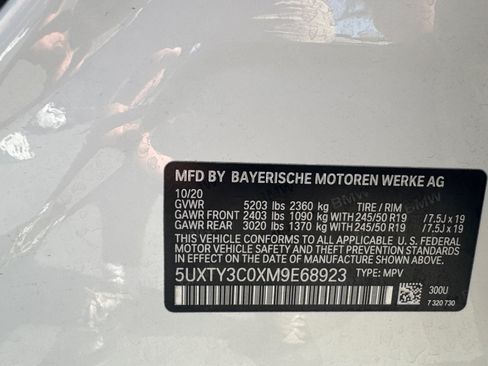 Used 2021 BMW X3 sDrive30i w/ Premium Package RWD image 20
